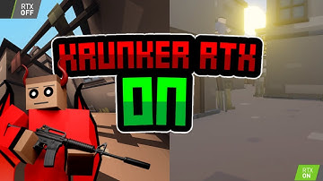 Krunker RTX In 2077 (Realistic)