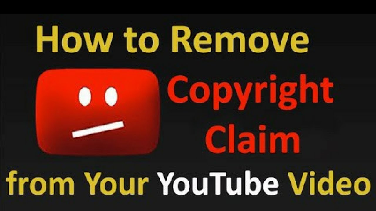 How to deal with a Copyright claim on Youtube YouTube