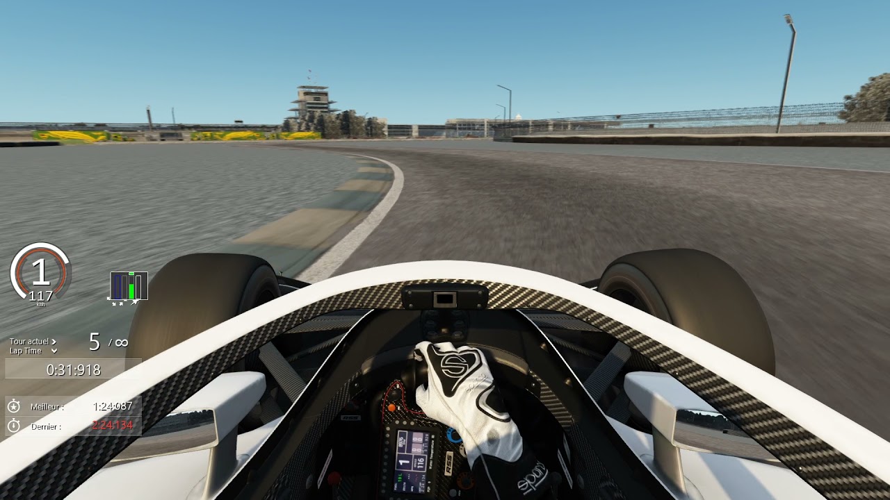 C'est génial (RSS Formula America Indianapolis GP reverse Hotlap)