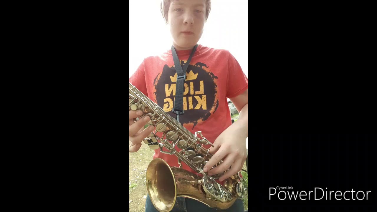 Basic alto sax lesson YouTube
