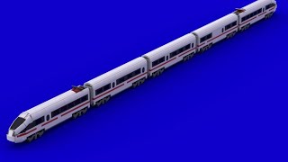 Cyberrailer - Lifestream - Bau des Lego ICE-T von Germanrailwaybuilder (Teil4)