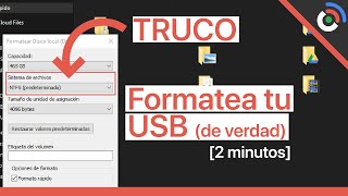 🗑 Cómo Formatear un USB en Windows 10 (DE VERDAD ✅) (Menos de 2 Minutos) 🗑 Cómo Formatear un USB en Windows 10 (DE VERDAD ✅) (Menos de 2 Minutos)