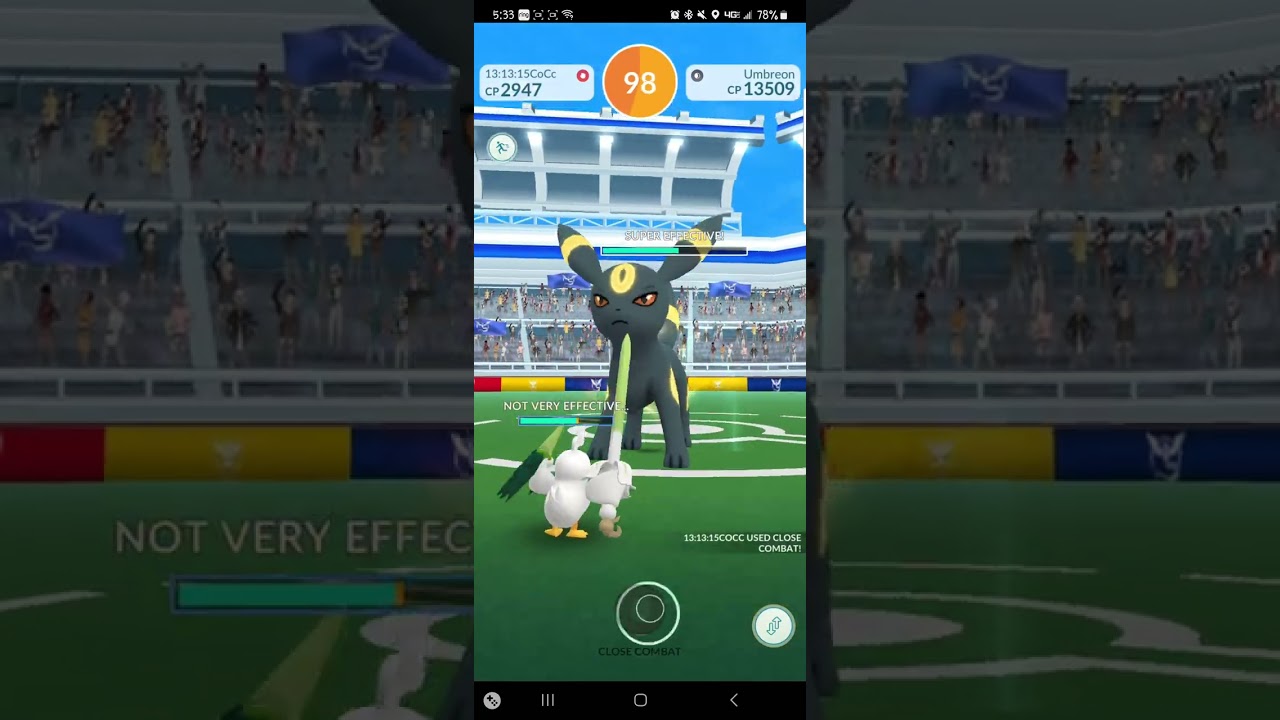 Night, night Umbreon! 6 Unique fighting vs T3 Umbreon solo