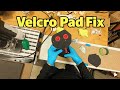 Gluing Velcro To Pads