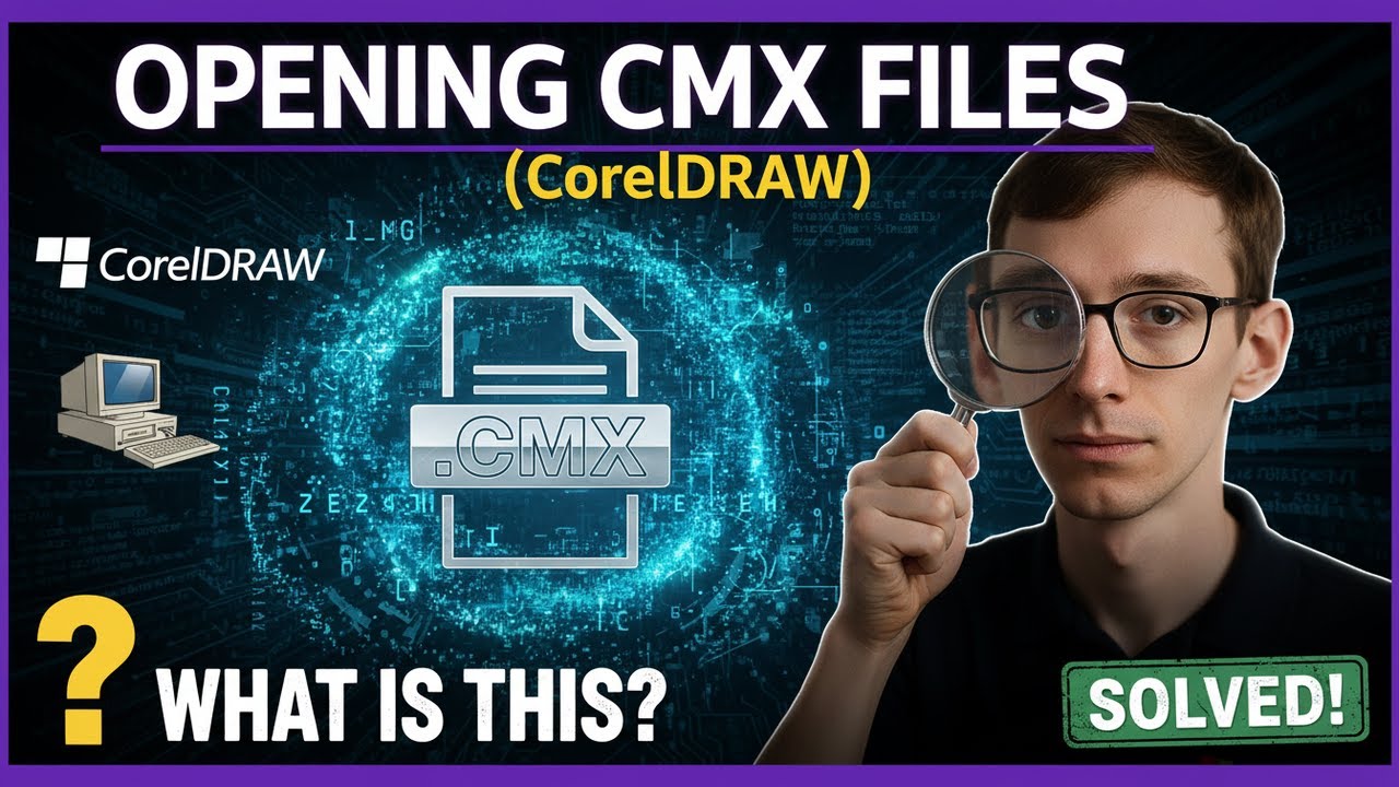 Opening CMX Files (CorelDRAW) - YouTube