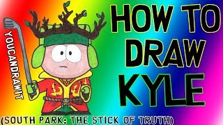 How To Draw Kyle Broflovski From South Park The Stick Of Truth Youcandrawit ツ 1080P Hd