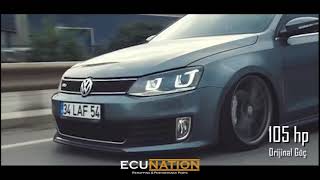 Vw Jetta Chiptuning Kaç Beygir Oldu ? 05436261748