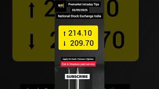 NCC LTD Intraday Tip for 03/09/25 #nse #sensex #wallstreet #nyse #nasdaq #blitzscalping