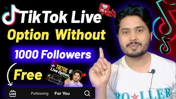 How to Solve TikTok Live Option Not Showing 2024😢 | Without 1000 Followers |By TNC Channel 🔥