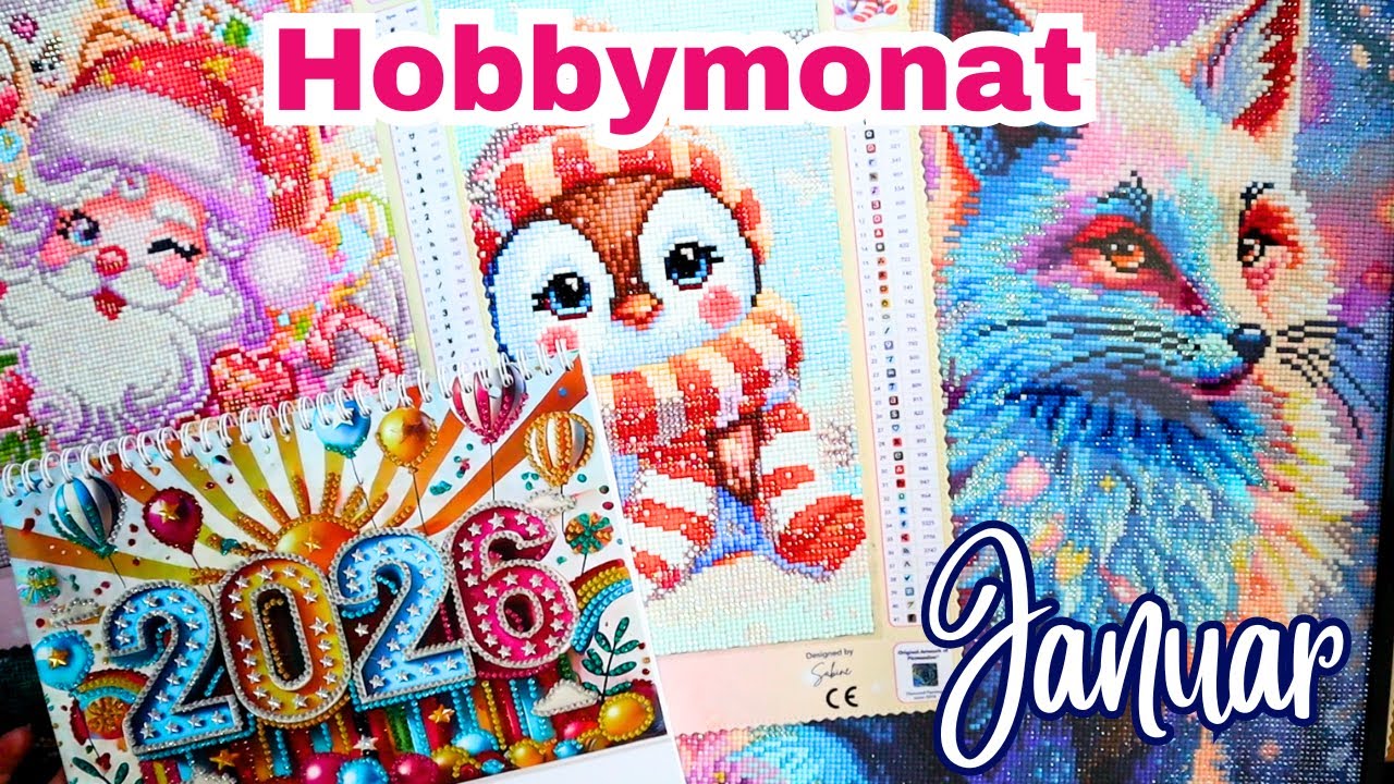 Mein Hobbymonat Januar || das Jahr ging richtig gut los