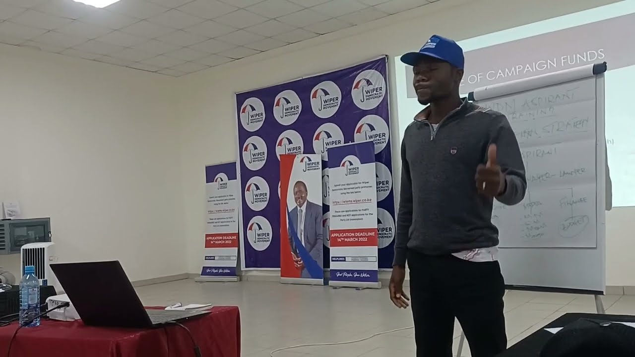 WIPER PARTY CAMPAIGN STRATEGY BY ODABA Kijana Supa