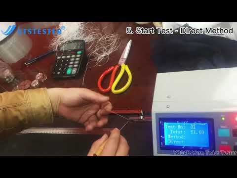 Y004B Yarn Twist Tester