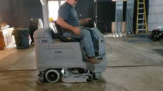Nilfisk Adance Model HR2800 Ride-On Automatic Floor Scrubber