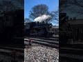 😍Train 🚂 coupling at Strasburg RR