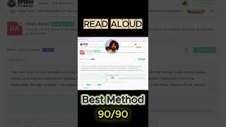 Your Read Aloud Score Could Jump 20 Points With This #pte #shorts