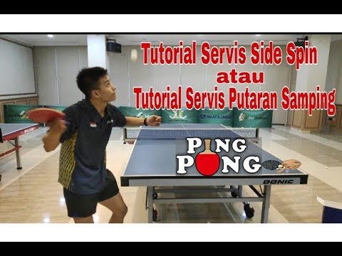 Tutorial  Servis Side Spin Tenis  Meja  1 YouTube