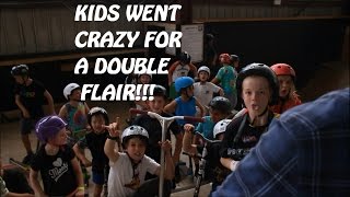KIDS WENT CRAZY FOR A DOUBLE FLAIR!!!