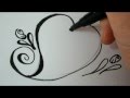Love Drawings Hearts And Roses
