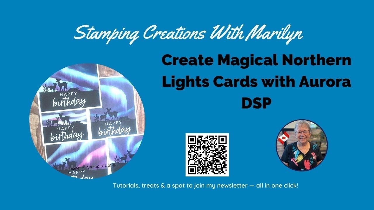 Aurora DSP Cardmaking Tutorial: Northern Lights-Inspired Handmade Cards