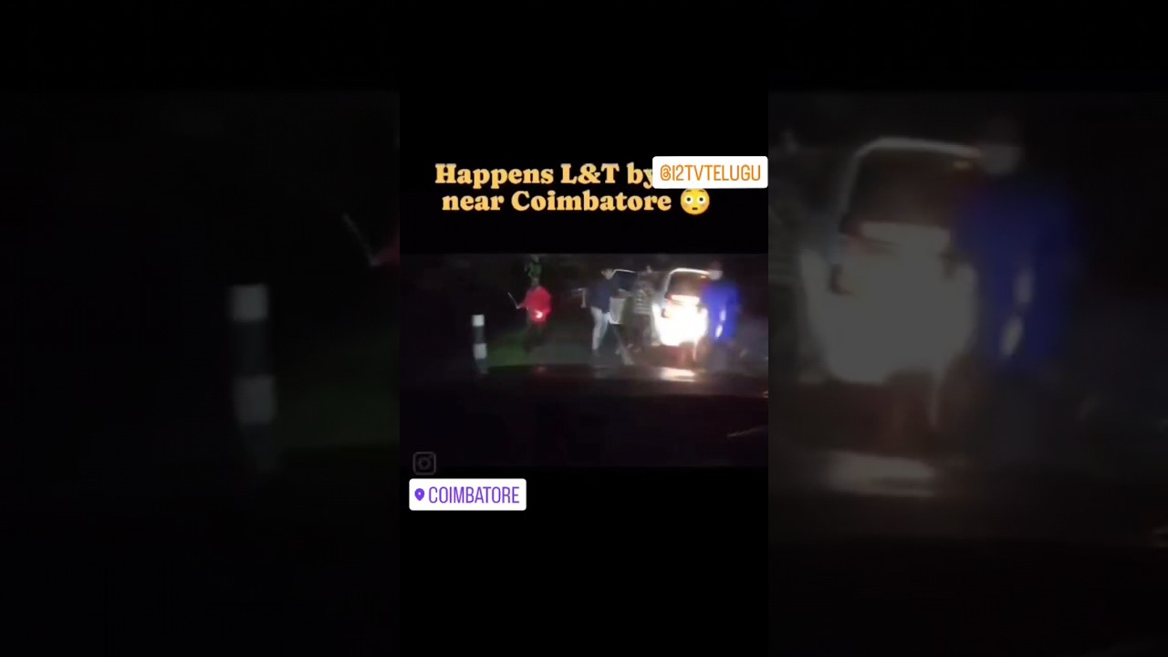 happened L&T Bypass Coimbatore 