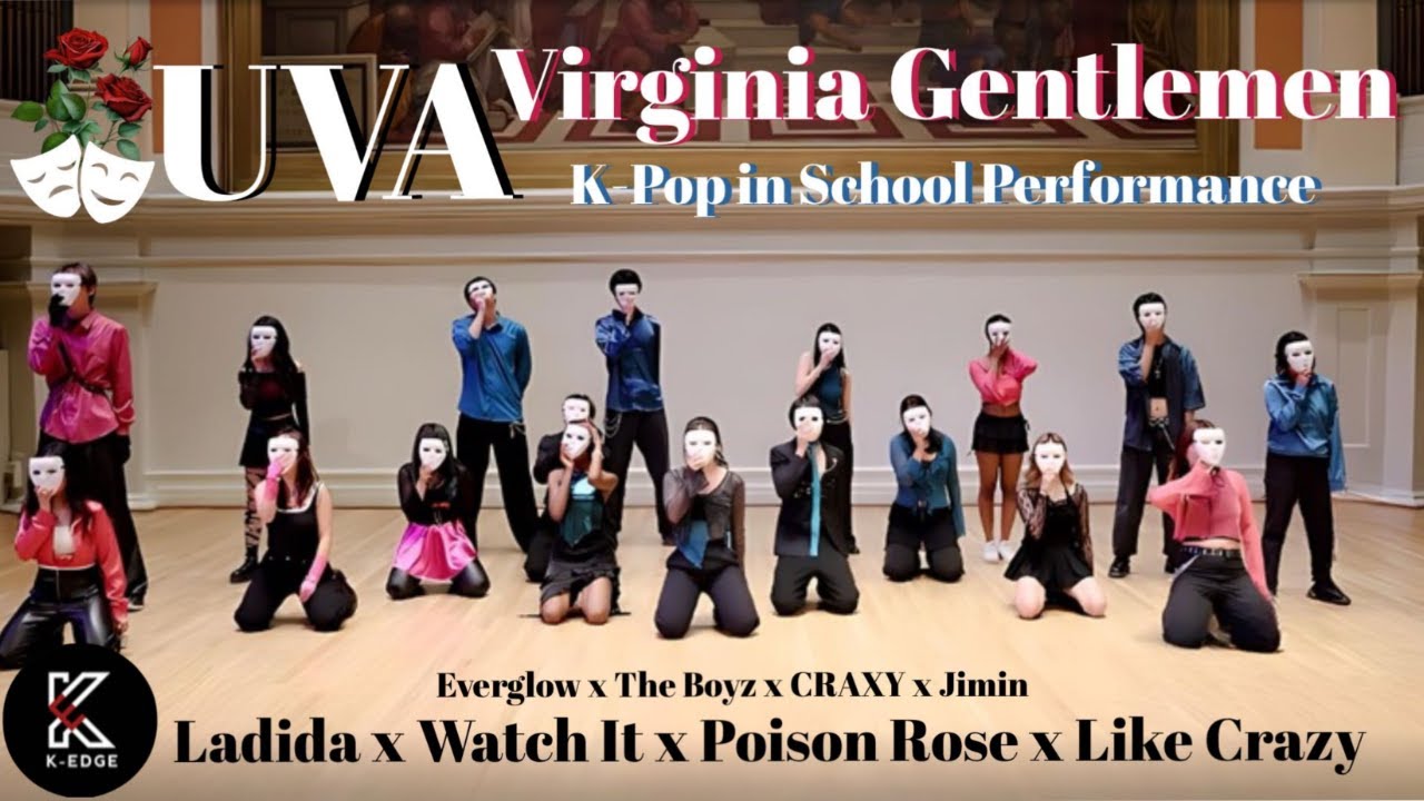 [K-POP IN SCHOOL] EVERGLOW X THE BOYZ X CRAXY X JIMIN VIRGINIA GENTLEMEN CONCERT | K-EDGE DANCE CREW