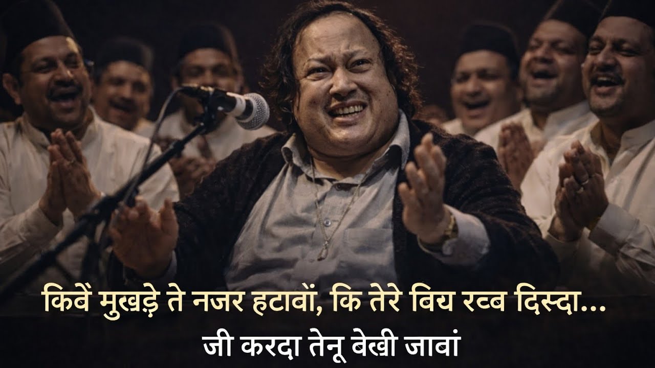 AI Nusrat Is Back 😱  Tere vich rab dista| Soul Shaking Sufi  Qawwali Song 2026