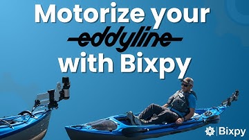 How to Motorize Your Eddyline Kayak with the Bixpy Universal Versa Rudder