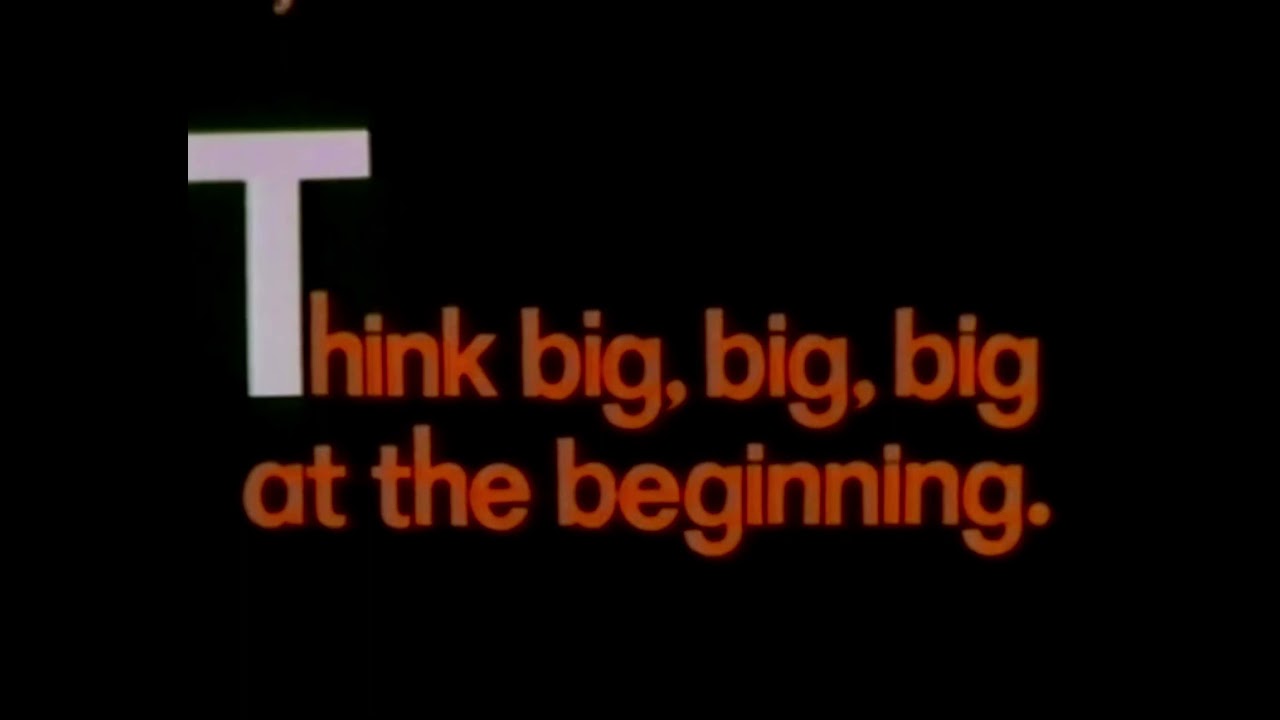 Think big ! Look and read 1982