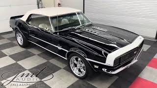 1968 Chevrolet Camaro RSSS convertible JML Audio of St. Louis’ Professional Integration Series