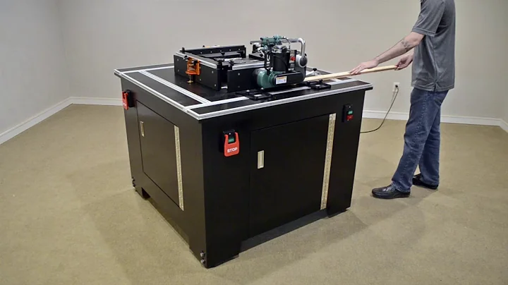 Router Table 4 x 4 Production System - Power Feeder Demo