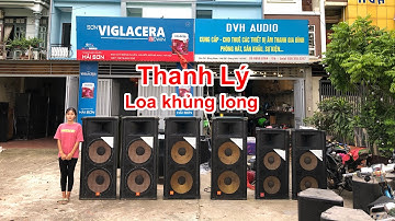 Thanh lý loa cũ của khách sự kiện nâng cấp array tại DVH . báo giá trong clip . DVH audio 0363553277