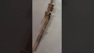 JENGA FALLING THROUGH 2 BRIDGE