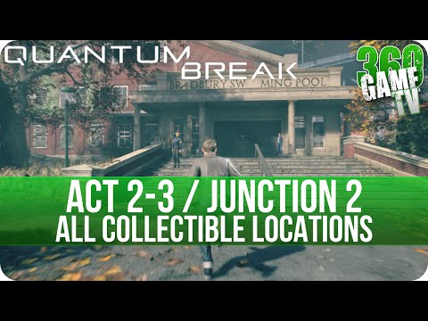 Quantum Break Act 2-3 / Junction 2 Collectibles Locations (Bradbury Swimming Pool / Junction 2)