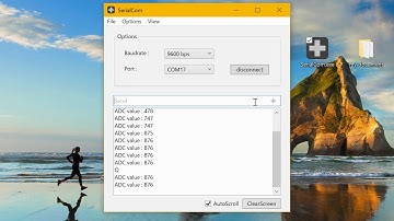 自作シリアル通信用アプリケーション