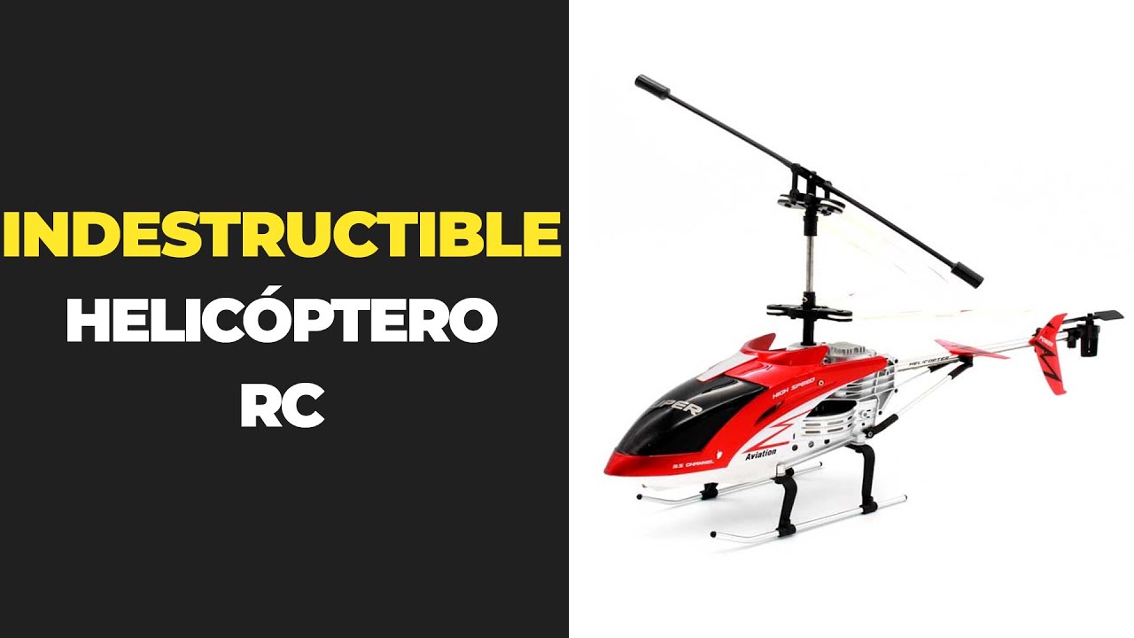coche teledirigido con helicoptero