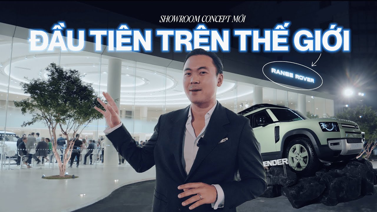 Mang Rượu Gì Đến SHOWROOM Concept mới ĐẦU TIÊN TRÊN THẾ GIỚI của Land Rover?