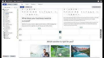 Kentico Page Builder on BDO Canada Website
