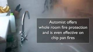 This is Automist - a fire safety device for the home