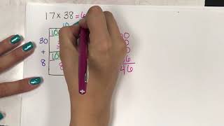 Celebrity 2x2 Digit Multiplication with Area Model and Expanded Algorithm Net Worth