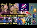 INDIA🇮🇳 Beat PAKISTAN🇵🇰 T20 WC Match || Indian Reaction Jasprit Bumrah 3 Wickets🔥 #indiavspakistan
