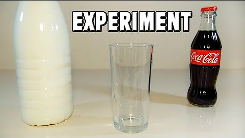 Coca Cola Milk Experiment - DayDayNews