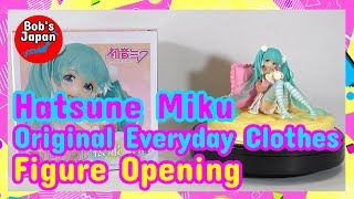 Hatsune Miku Original Everyday Clothes Figure Opening
