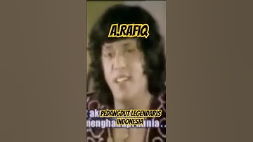 pedangdut legendaris indonesia A.Rafiq #arafiq #dangdutlawas #70s #shorts
