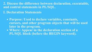 Writing and Executing Statements in PL/SQL | Q4 Oracle L5 P1 | SMILE ROAD