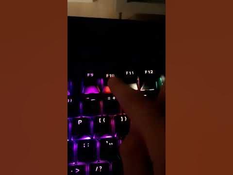 How to press f10 on your keyboard - YouTube