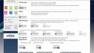 Markstrat Tutorial - Perceptual Advertising