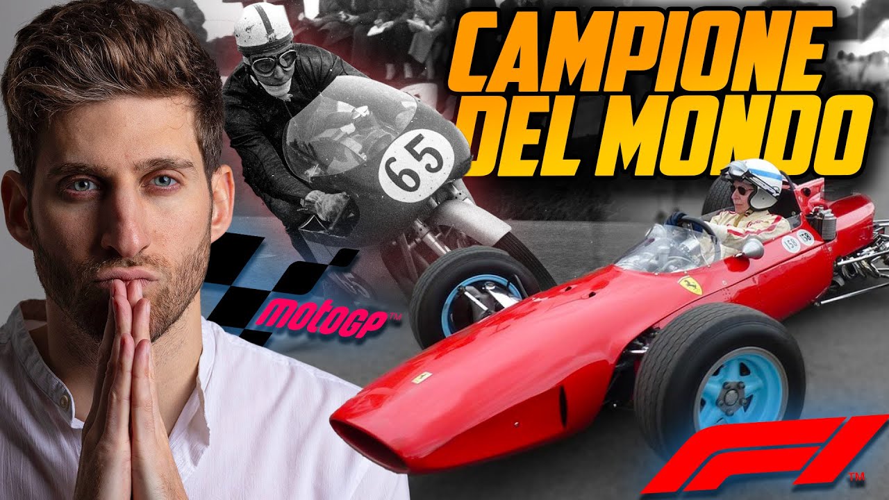 L’UNICO pilota nella storia ad AVER VINTO un Mondiale MOTOGP E F1 - John Surtees