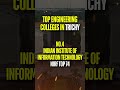 Top Engineering Colleges in Trichy 2025 | Best Colleges for TNEA Admission #shorts