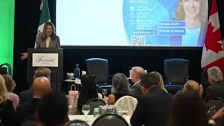 Premier Danielle Smith's participation at Canada Mexico Summit 2026.