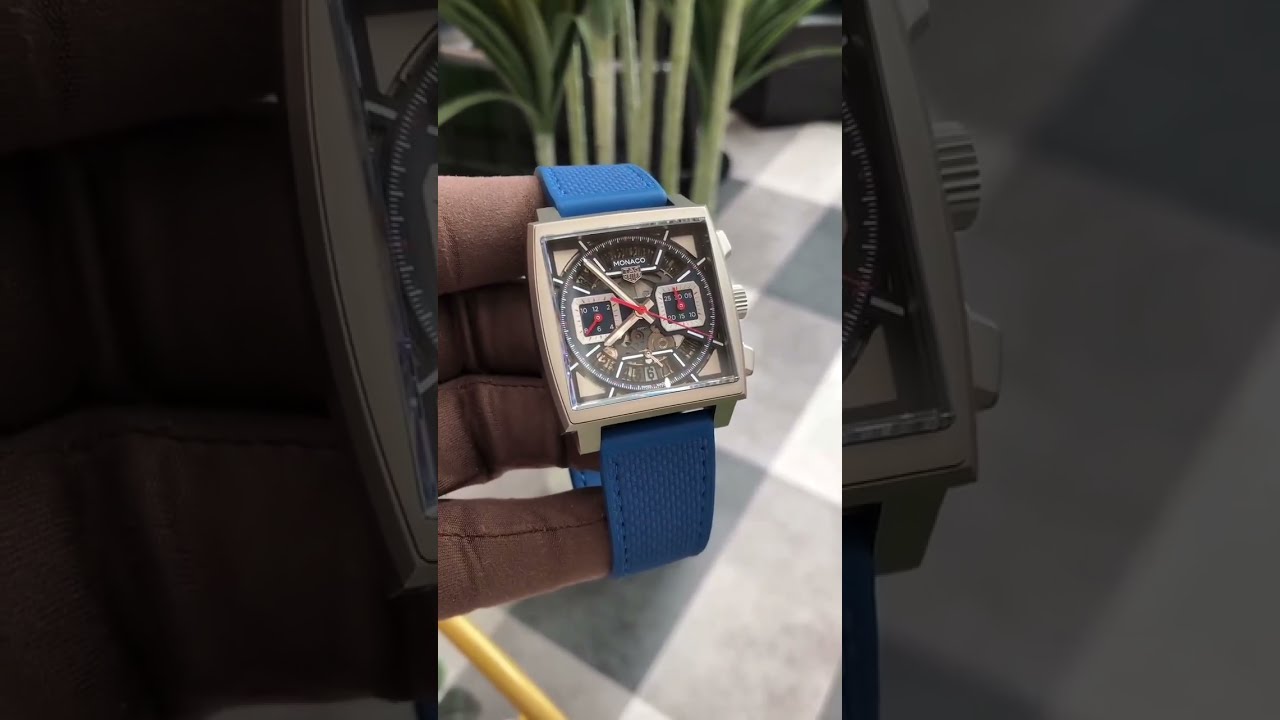 🔥 TAG Heuer Monaco Chronograph Titanium Skeleton 39mm – Unworn 2025